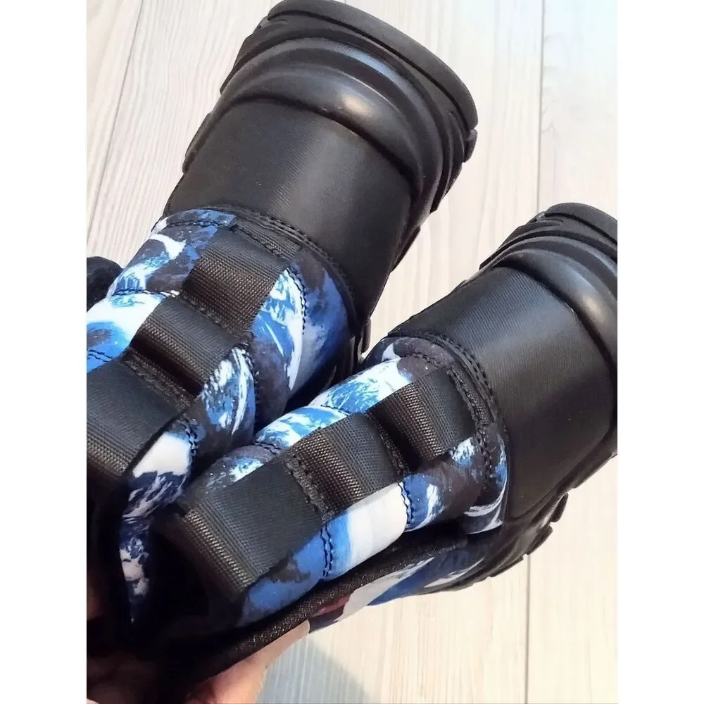 (R-4620) HOBIBEAR Kid's Boots Winter Shoes  Sz 30 (12.5)